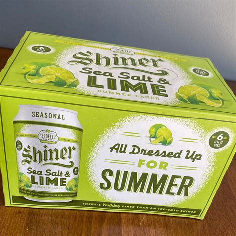 Shiner Sea Salt And Lime Summer Lager 6 Pack The Loadedgrape