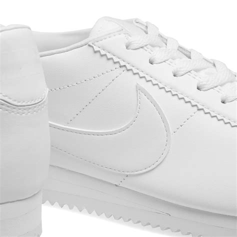 Nike Classic Cortez Leather W White And White End