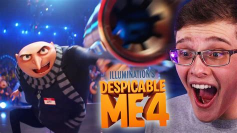 Despicable Me Official Trailer Reaction Youtube