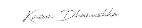 76 Kasun Dhanushka Name Signature Style Ideas Latest Autograph