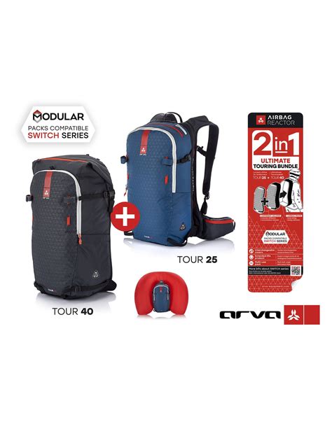 Arva Switch Tour Bundle Mochilas Airbag Completas Snowleader