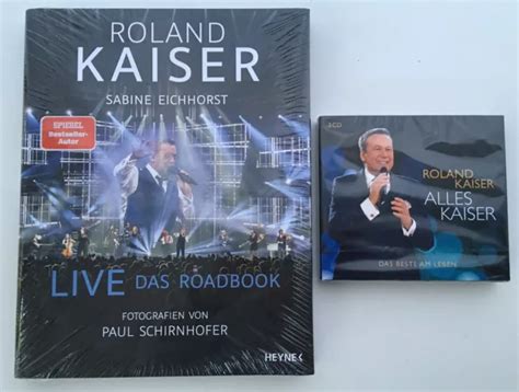 ROLAND KAISER Live Das Roadbuch Alles Kaiser Best Of Buch Und