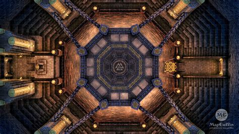 [oc][battlemap]chained Coliseum 48x48 Link To Static Map Animated Version And Perspective