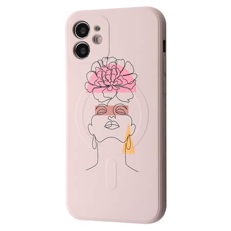 ᐉ Чехол с поддержкой magsafe с дизайном WAVE Minimal Art Case iPhone ...