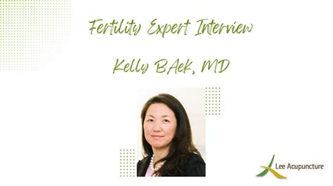 Dr Kelly Baek MD IVF Doctor YouTube