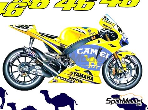 Reji Model Marking Livery Scale Yamaha Yzr M Sponsored