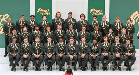 South Africa Rugby World Cup Squad 2019 The 31 Springboks Line Up In Japan