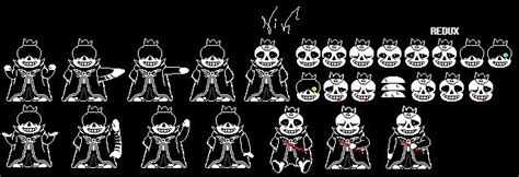 Storyshift King Sans Sprite Sheet by nik111907 on DeviantArt