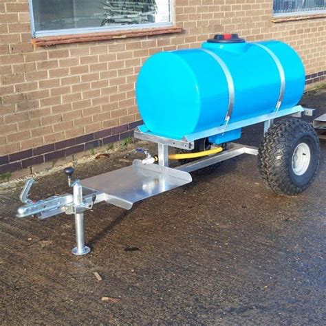 300l Water Bowser With Pump Plate Tanks Uk