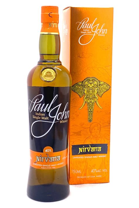 Paul John Nirvana Single Malt Whisky Blackwells Wines And Spirits