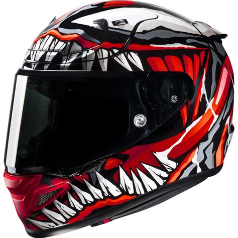 Casque Moto Integral Hjc Rpha Maximized Venom Marvel Mc Sf