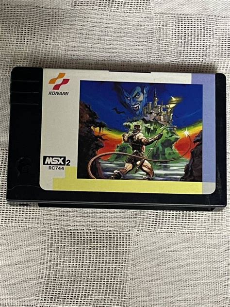 【やや傷や汚れあり】msx Msx2 Rom コナミ 悪魔城ドラキュラ Konami カートリッジ 動作確認済の落札情報詳細 ヤフオク落札