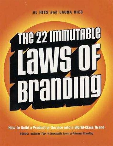 The 22 Laws Of Branding Key Principles For Building Successful Brands