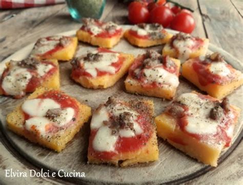 Cestini Alla Pizza Con Mousse Di Ricotta Elvira Dolci E Cucina