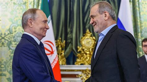 Rusia e Irán sellarán un tratado de asociación días antes de la toma de ...