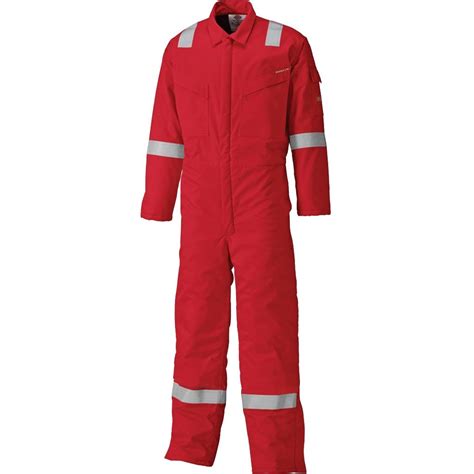 Pyrovatex Fire Retardant Coverall Fr Suit Red Heat Flame Resistant