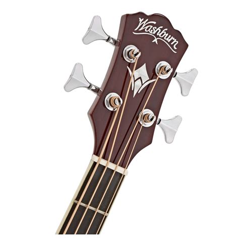 Washburn Ab5 Acoustic Bass Natural At Gear4music