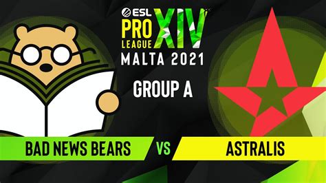 CS GO Astralis Vs Bad News Bears Nuke Map 2 ESL Pro League