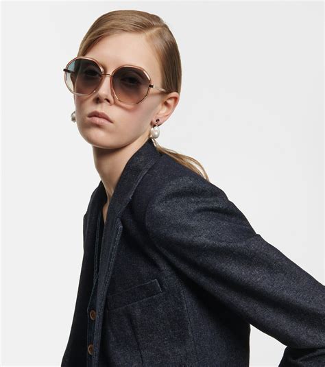 Chloe Franky Oversized Sunglasses Chloe