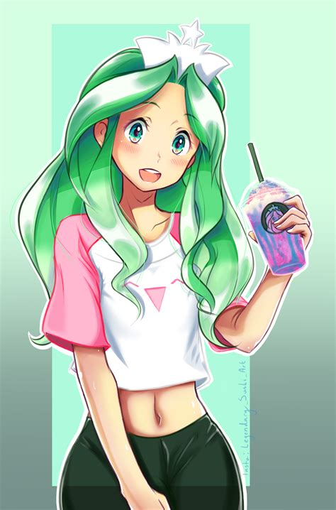 Starbucks Siren As An Anime Girl Rstarbucks