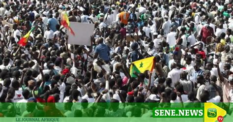 Dernière minute La marche est autorisée par le préfet de Dakar