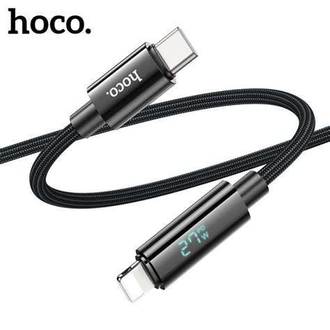 Hoco U125 100% แท้27W PD ที่ชาร์จไฟรวดเร็ว USB ซีซีรี่ย์สายสำหรับ ...
