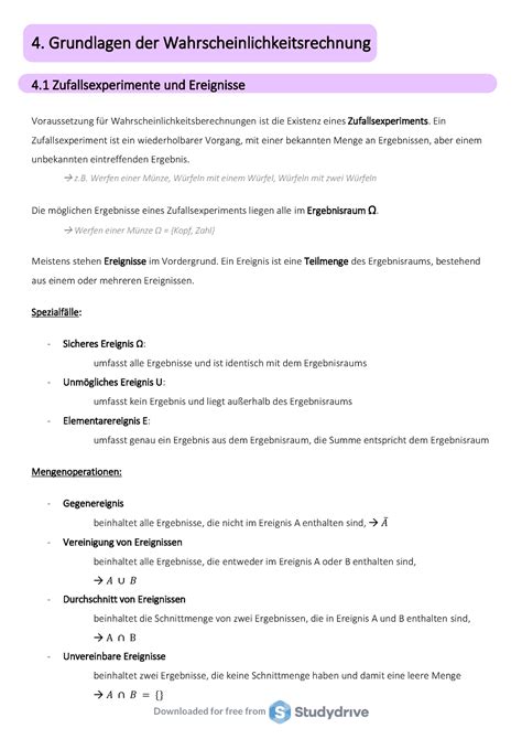 Zsmf Statisitk 15 Zusammenfassungen Aus Dem Kurs Statistik 4