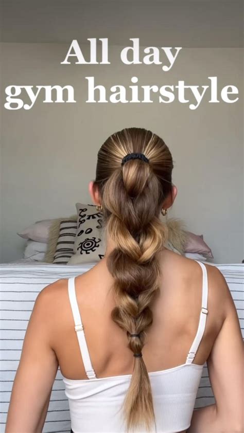 Gym Hairstyles Easy Hairstyle Idea School Hairstyles Easy Hairstyles School Model Hairstyles