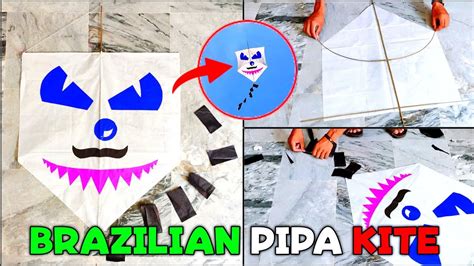 Brazilian 🇧🇷 Pipa Latao Kite Kite Making Pipa Malvadao Brazil Kite