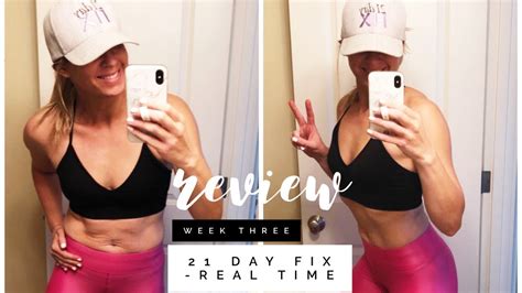 21 Day Fix Real Time Review Week 3 What Is 21 Day Fix Real Time Youtube