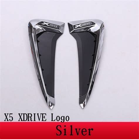 For X5 F15 X5m Car Side Car Side Vent Air Flow Intake Sticker Gills Side Ven Decals And Stickers