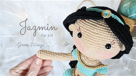 Tutorial Jazmín Amigurumi Serie Princesas Part 3 4 Sub