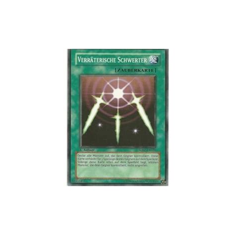 Verräterische Schwerter SDSC DE026 Yugioh Gate to the Games