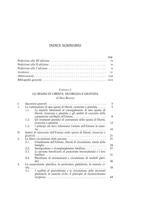 Indice Indice Sommario Pag Prefazione Alla Iii Edizione