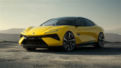 Lotus Emeya Electric Sedan Revealed Like A Sleeker Eletre Autoblog