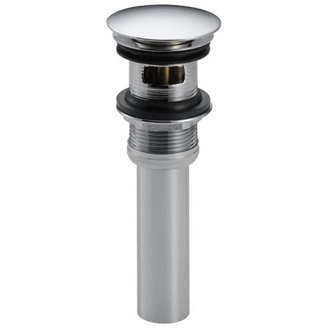 Delta Chrome Push Pop Up Stopper At