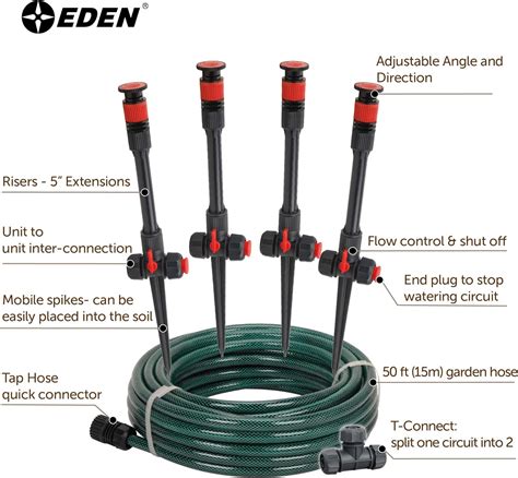 Buy Eden Multi Adjustable Flex Design Above Ground Irrigation