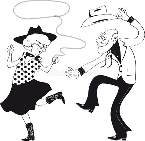 Line Dance Clip Art Stock Illustrations – 1,343 Line Dance Clip Art ...