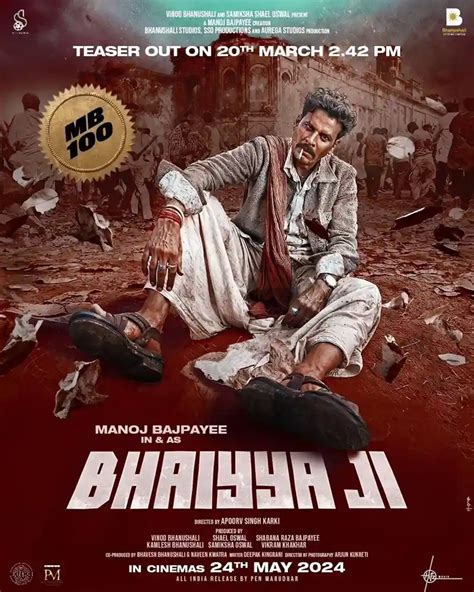 Manoj Bajpayees 100th Film Bhaiyya Ji Revealed Promises His