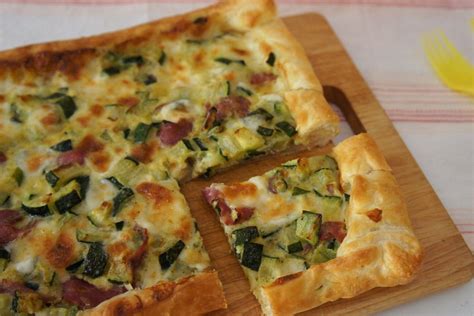 Torta Salata Con Zucchine Galbanino E Salame Fidelity Cucina