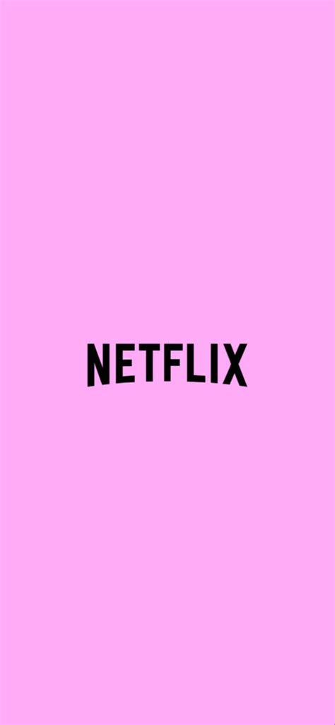 Netflix light pink