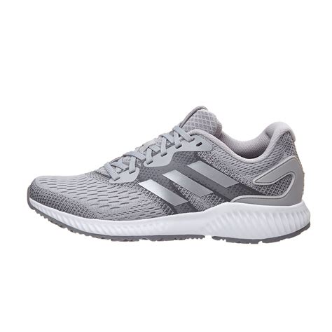 Adidas Aerobounce Womens Shoes Greysilvergrey 360° View Running Warehouse