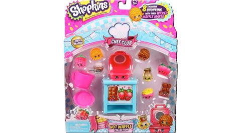 Shopkins Season 6 Chef Club Hot Waffle Collection Unboxing Toy Review