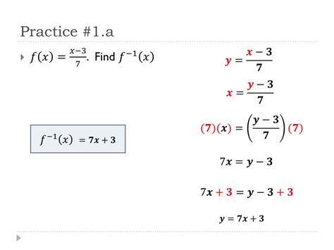 Ppt Inverses Of Functions Part 3 Powerpoint Presentation Free