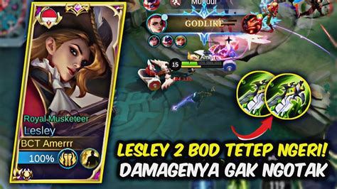 LESLEY 2 BOD DAMAGENYA GAK NGOTAK COUNTER CLAUDE DENGAN LESLEY