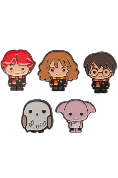 Bioworld Harry Potter Enamel Pin Set