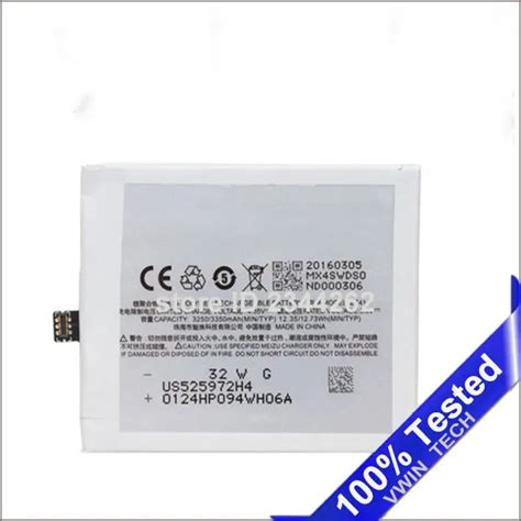 For MX4 Pro Battery BT 41 BT41 3350mAh High Quality Replacement