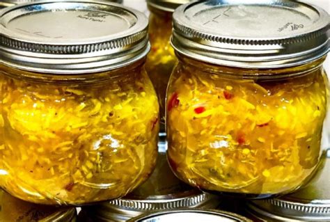 Yellow Summer Squash Relish Brenda Gantt