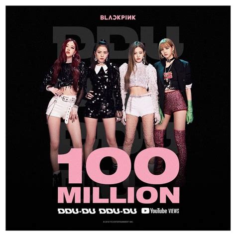 Blackpink S 100 Million Album Cover