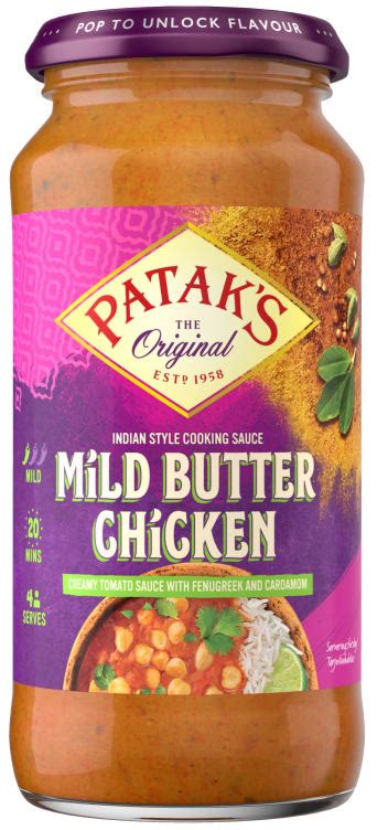 Butter Chicken Cooking Sauce 450g Patak S Kassalapp